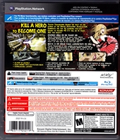 Sony PlayStation 3 No More Heroes Heroes Paradise Back CoverThumbnail